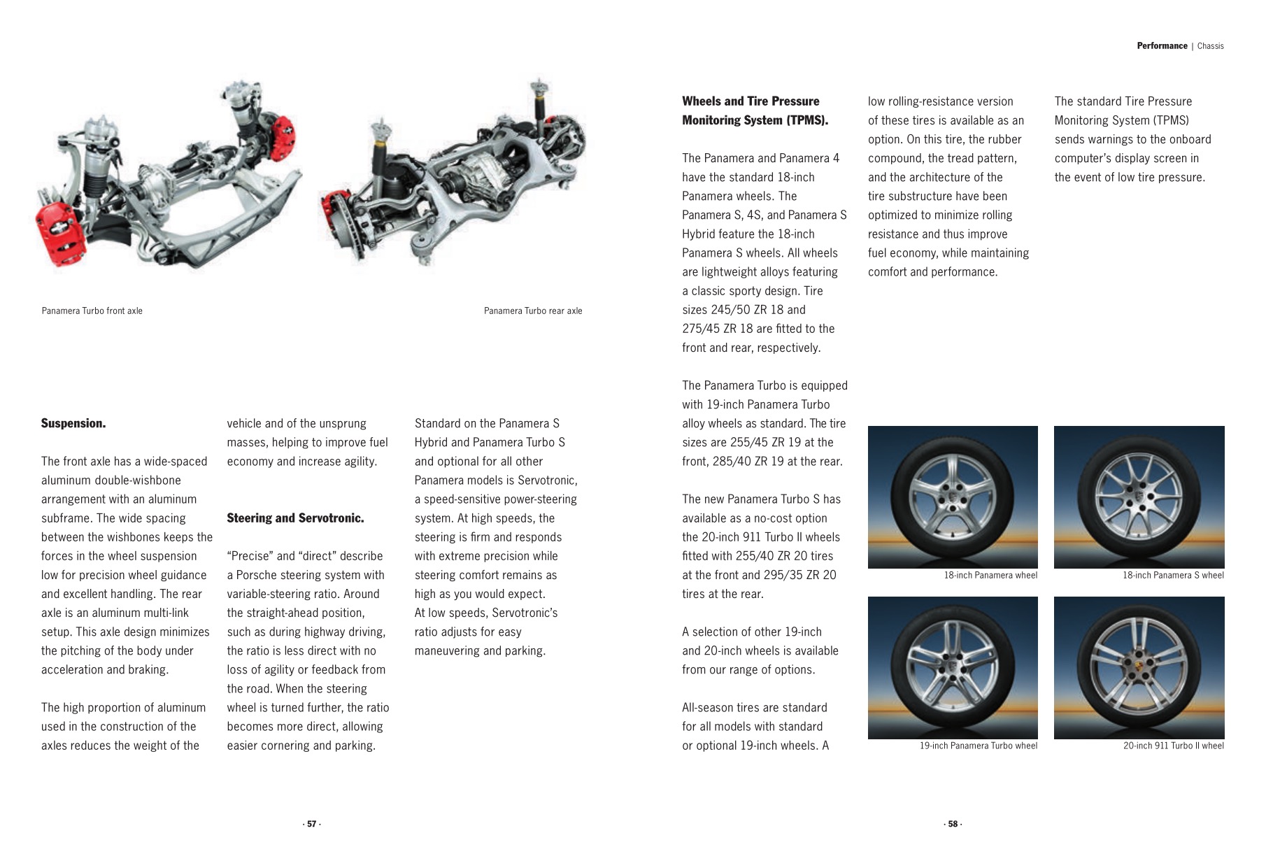 2012 Porsche Panamera Brochure Page 58